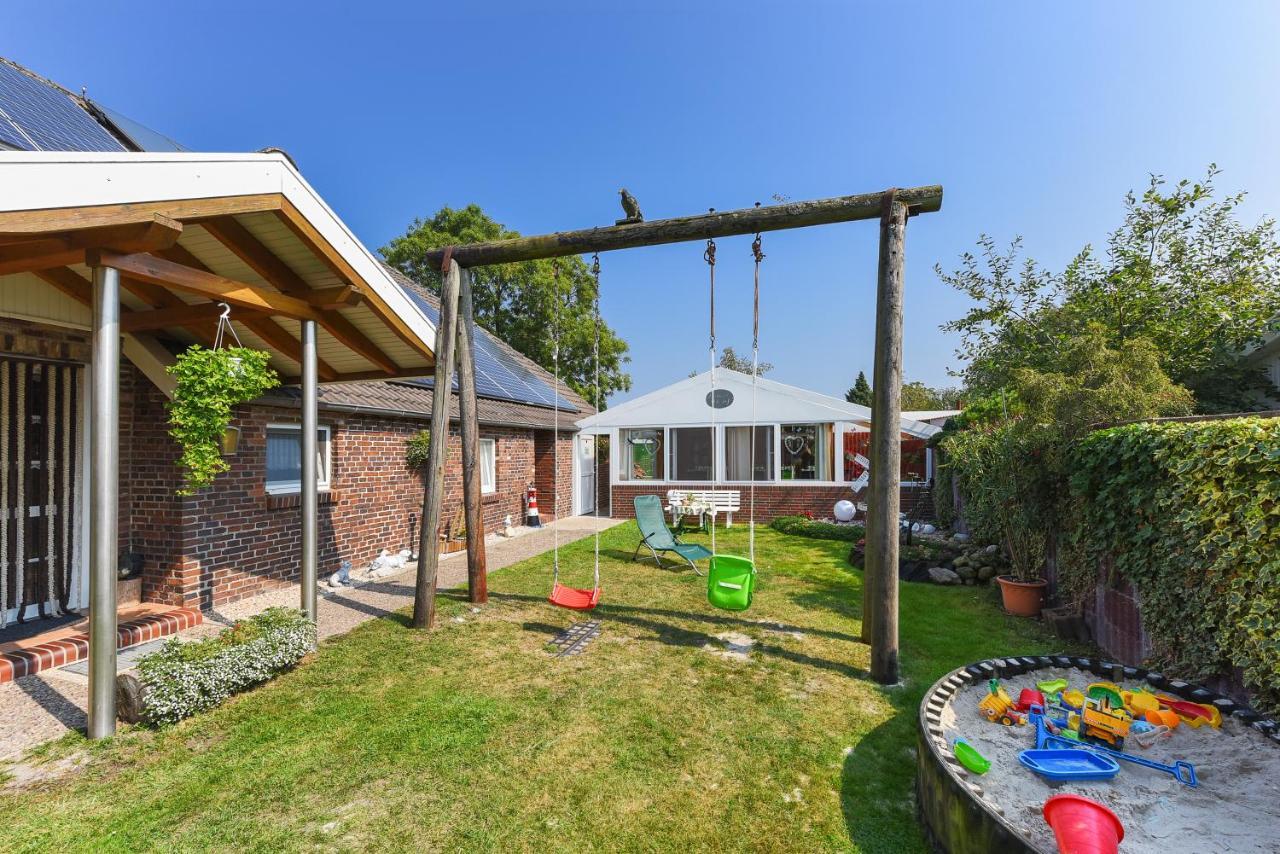 Ferienwohnungen Im Landhaus Oldenhof Stedesdorf Esterno foto